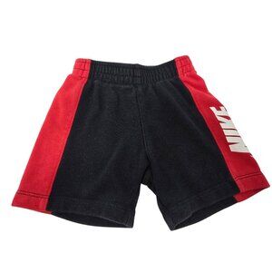 Nike‎ Toddler Boys Colorblock Athletic Shorts 24M Black & Red